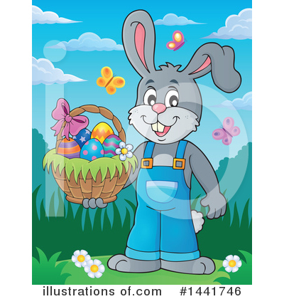 Royalty-Free (RF) Easter Clipart Illustration by visekart - Stock Sample #1441746