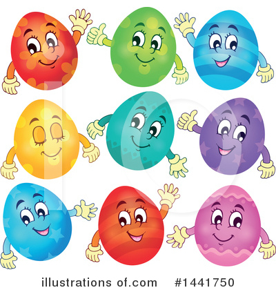 Royalty-Free (RF) Easter Clipart Illustration by visekart - Stock Sample #1441750