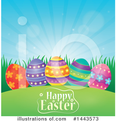 Royalty-Free (RF) Easter Clipart Illustration by visekart - Stock Sample #1443573