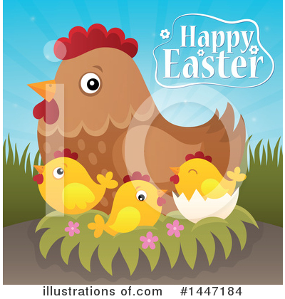 Royalty-Free (RF) Easter Clipart Illustration by visekart - Stock Sample #1447184