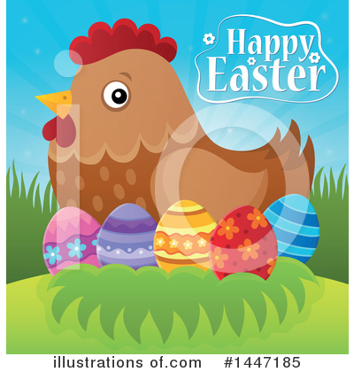 Royalty-Free (RF) Easter Clipart Illustration by visekart - Stock Sample #1447185