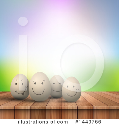Royalty-Free (RF) Easter Clipart Illustration by KJ Pargeter - Stock Sample #1449766