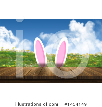 Royalty-Free (RF) Easter Clipart Illustration by KJ Pargeter - Stock Sample #1454149