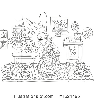 Royalty-Free (RF) Easter Clipart Illustration by Alex Bannykh - Stock Sample #1524495