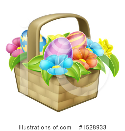 Easter Eggs Clipart #1528933 by AtStockIllustration