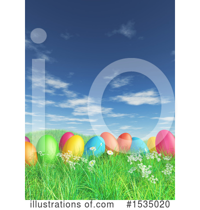 Royalty-Free (RF) Easter Clipart Illustration by KJ Pargeter - Stock Sample #1535020
