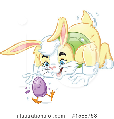 Easter Clipart #1588758 by Lawrence Christmas Illustration