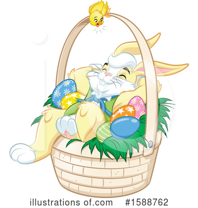 Basket Clipart #1588762 by Lawrence Christmas Illustration