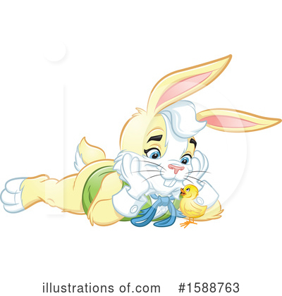 Easter Clipart #1588763 by Lawrence Christmas Illustration