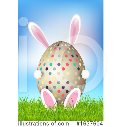 Royalty-Free (RF) Easter Clipart Illustration by KJ Pargeter - Stock Sample #1637604