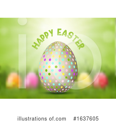 Royalty-Free (RF) Easter Clipart Illustration by KJ Pargeter - Stock Sample #1637605