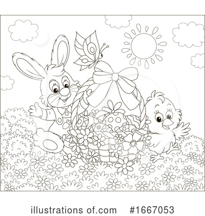 Royalty-Free (RF) Easter Clipart Illustration by Alex Bannykh - Stock Sample #1667053