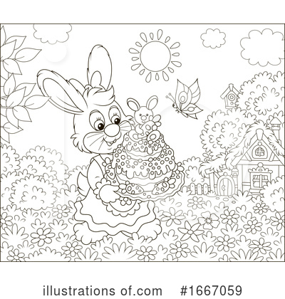 Royalty-Free (RF) Easter Clipart Illustration by Alex Bannykh - Stock Sample #1667059