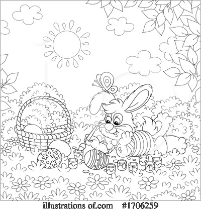 Royalty-Free (RF) Easter Clipart Illustration by Alex Bannykh - Stock Sample #1706259