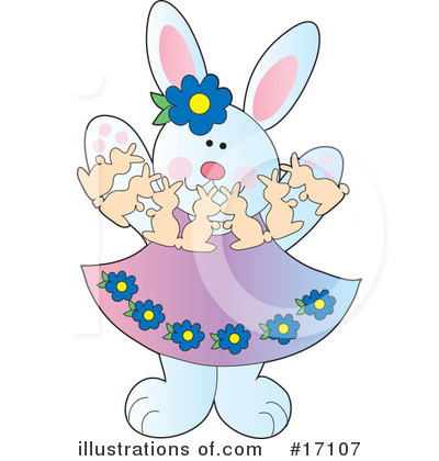 Bunny Clipart #17107 by Maria Bell