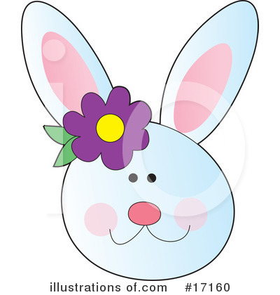 Easter Bunny Clipart #17160 by Maria Bell