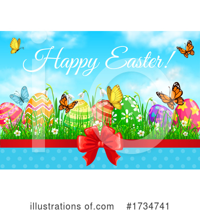 Royalty-Free (RF) Easter Clipart Illustration by Vector Tradition SM - Stock Sample #1734741