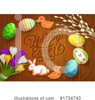 Royalty-Free (RF) Easter Clipart Illustration by Vector Tradition SM - Stock Sample #1734743