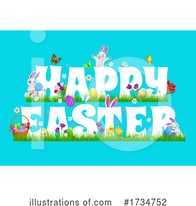 Royalty-Free (RF) Easter Clipart Illustration by Vector Tradition SM - Stock Sample #1734752