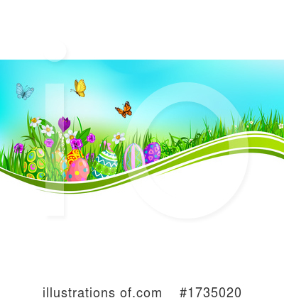 Royalty-Free (RF) Easter Clipart Illustration by Vector Tradition SM - Stock Sample #1735020