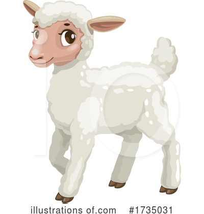 Lamb Clipart #1735031 by Vector Tradition SM