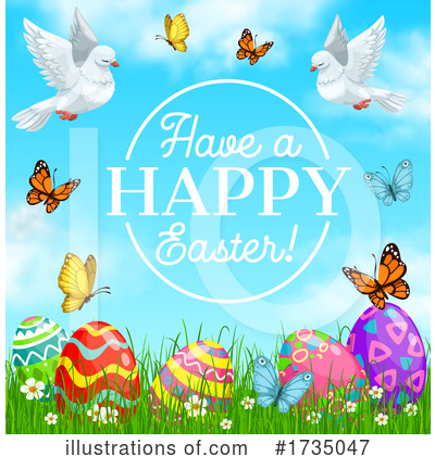 Royalty-Free (RF) Easter Clipart Illustration by Vector Tradition SM - Stock Sample #1735047