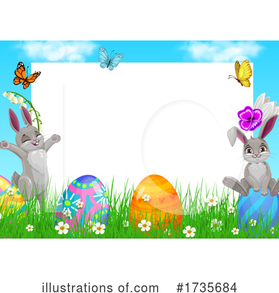 Easter Eggs Clipart #1735684 by Vector Tradition SM