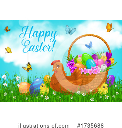 Royalty-Free (RF) Easter Clipart Illustration by Vector Tradition SM - Stock Sample #1735688
