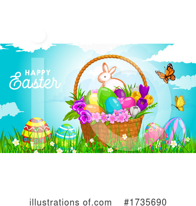 Royalty-Free (RF) Easter Clipart Illustration by Vector Tradition SM - Stock Sample #1735690