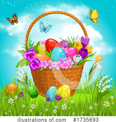 Royalty-Free (RF) Easter Clipart Illustration by Vector Tradition SM - Stock Sample #1735693