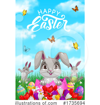 Royalty-Free (RF) Easter Clipart Illustration by Vector Tradition SM - Stock Sample #1735694