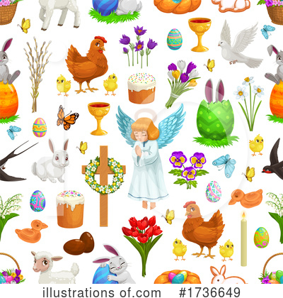 Royalty-Free (RF) Easter Clipart Illustration by Vector Tradition SM - Stock Sample #1736649