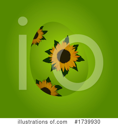 Sunflower Clipart #1739930 by elaineitalia