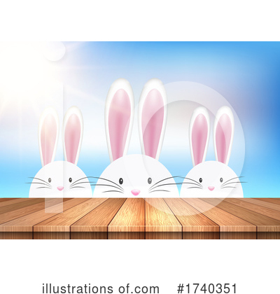 Royalty-Free (RF) Easter Clipart Illustration by KJ Pargeter - Stock Sample #1740351