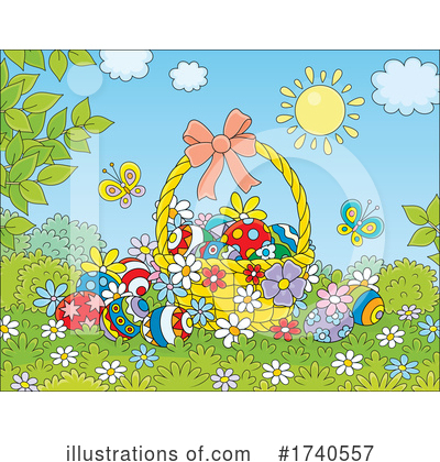 Royalty-Free (RF) Easter Clipart Illustration by Alex Bannykh - Stock Sample #1740557
