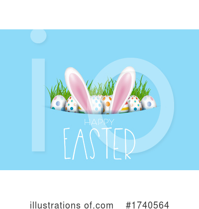 Royalty-Free (RF) Easter Clipart Illustration by KJ Pargeter - Stock Sample #1740564