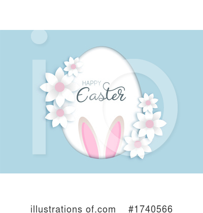 Easter Bunny Clipart #1740566 by KJ Pargeter
