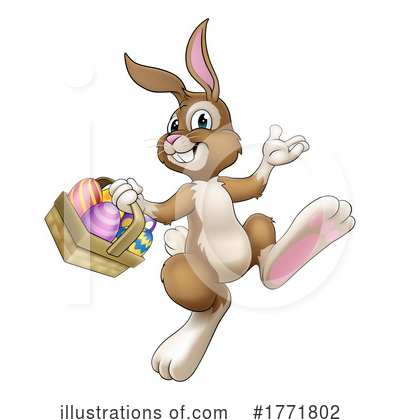 Easter Basket Clipart #1771802 by AtStockIllustration