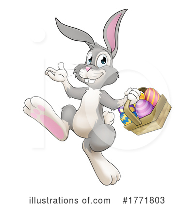 Easter Basket Clipart #1771803 by AtStockIllustration