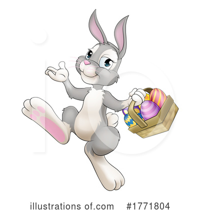 Easter Basket Clipart #1771804 by AtStockIllustration