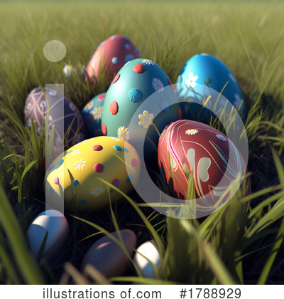 Royalty-Free (RF) Easter Clipart Illustration by KJ Pargeter - Stock Sample #1788929