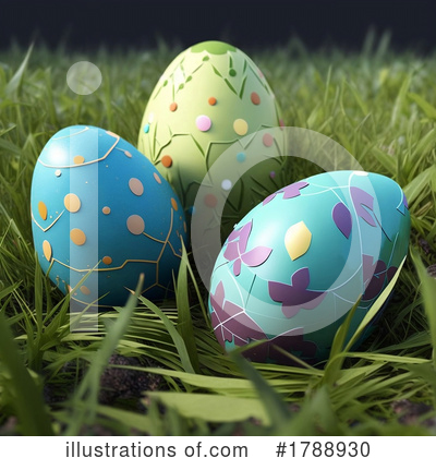 Royalty-Free (RF) Easter Clipart Illustration by KJ Pargeter - Stock Sample #1788930