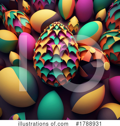 Royalty-Free (RF) Easter Clipart Illustration by KJ Pargeter - Stock Sample #1788931