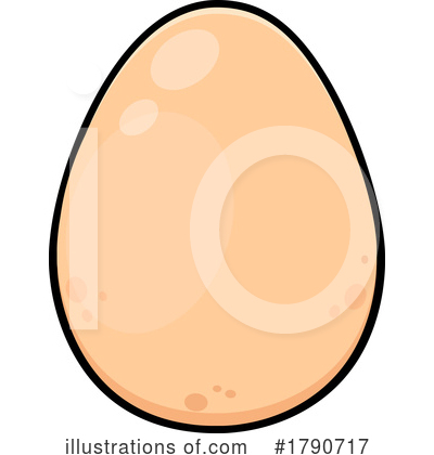 Chicken Egg Clipart #1790717 by Hit Toon
