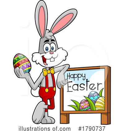 Royalty-Free (RF) Easter Clipart Illustration by Hit Toon - Stock Sample #1790737