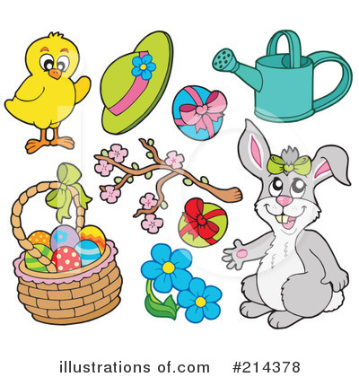 Royalty-Free (RF) Easter Clipart Illustration by visekart - Stock Sample #214378