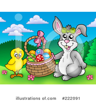 Royalty-Free (RF) Easter Clipart Illustration by visekart - Stock Sample #222091