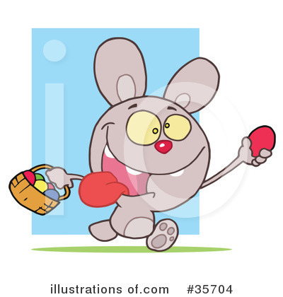 Royalty-Free (RF) Easter Clipart Illustration by Hit Toon - Stock Sample #35704