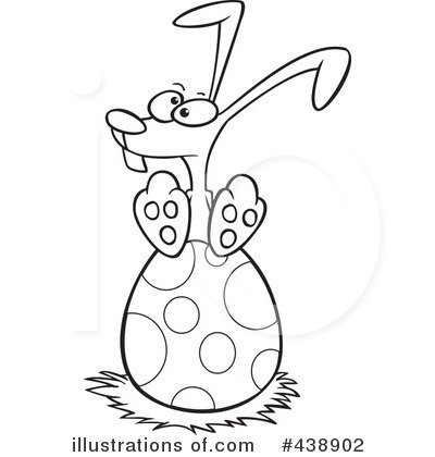 Royalty-Free (RF) Easter Clipart Illustration by toonaday - Stock Sample #438902