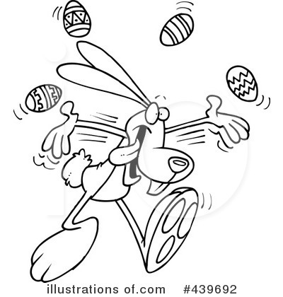 Royalty-Free (RF) Easter Clipart Illustration by toonaday - Stock Sample #439692